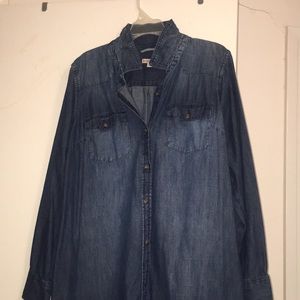 Denim dress- long sleeve
